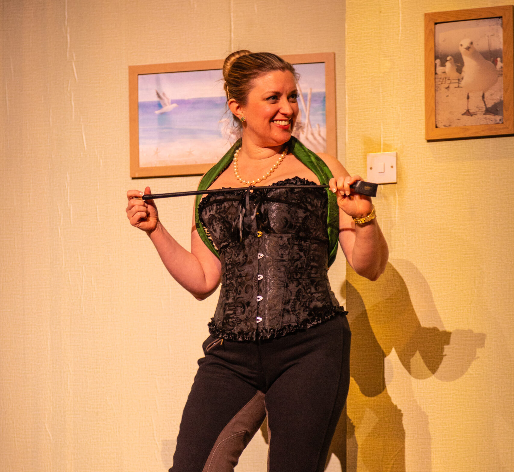 Gemma in her role of Vanessa in the production of Bert's House
